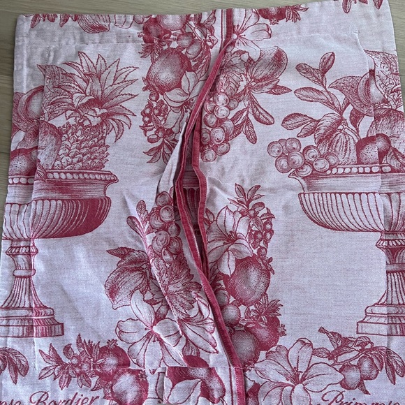 Le Jacquard Francois Primrose Bordier woven pillow sham, vintage - Picture 3 of 5